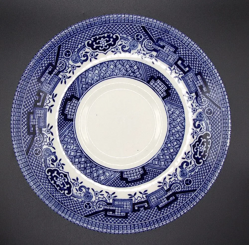 Churchill England Blue Willow Saucer 5.5